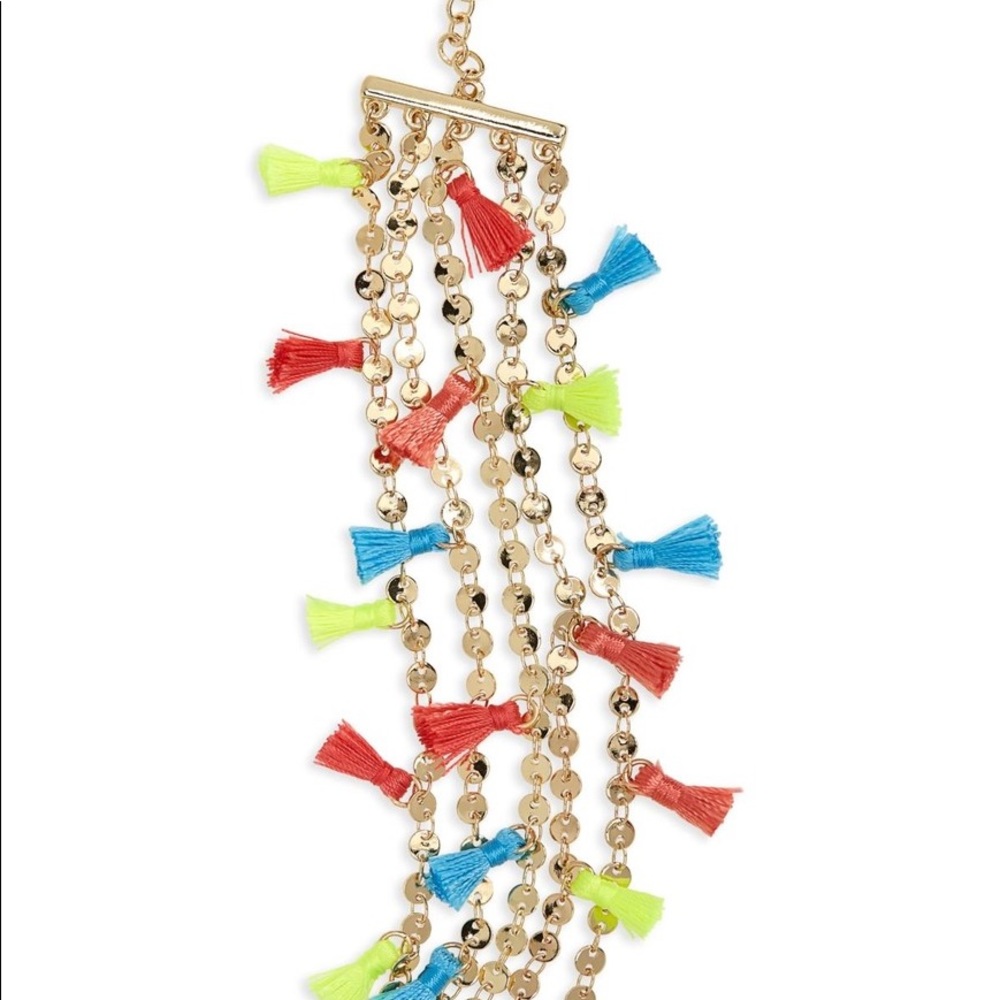 BAUBLEBAR Rick multi-row chain and tassel bracelet - Picture 2 of 3